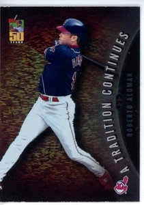 2000 Topps A Tradition Continues Insert #TRC9 ROBERTO ALOMAR Indians HOF - Picture 1 of 2