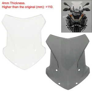 Front Windscreen Windshield Screen For BMW R 1250 GS GSA Adventure HP 2018-2024 - Picture 1 of 17