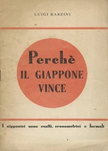 Barzini - Perchè il Giappone vince - Novissima Roma  Gennaio 1942  WWII  - Picture 1 of 1