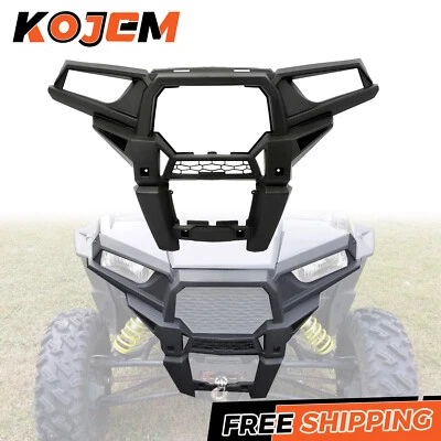 Front Fascia Bumper Grill For Polaris RZR XP/ XP4/ S/ 1000 2014-2019 BLACK - Image 1 of 4