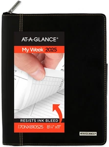 Executive 2025 Appointment Book Planner, Weekly & Monthly, 8-1/4" X 11", Large, - Picture 1 of 8