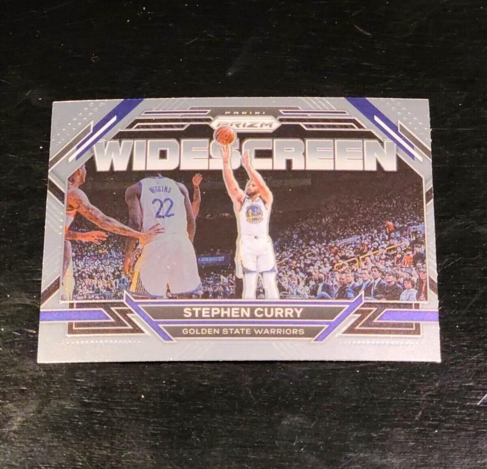 2022-23 Panini Prizm Basketball Stephen Curry WIDESCREEN INSERT - Image 1 of 1