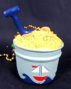 Beach Pail Deckenventilator oder Lichtzug Strand Wohndeko - Bild 1 von 1