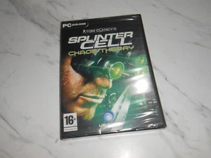 Splinter Cell Chaos Theory PC DVD ROM -Brand New Sealed RARE **FREE POSTAGE** Z - Picture 1 of 2
