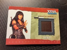 2001 Xena Seasons 4 and 5 Lucy Lawless as Xena Costume Card R2