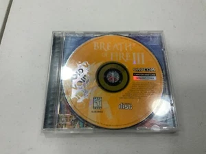 Breath of Fire III 3 (Sony PlayStation 1) PS1 Disc Only Play Tested - Picture 1 of 3