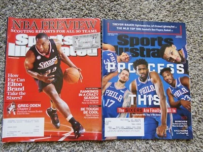 2 números de Sports Illustrated - Philadelphia Sixers (76ers) Foto 1 de 3