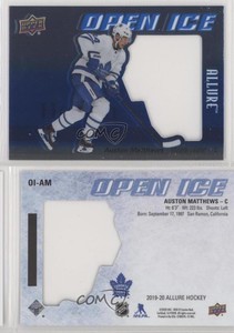 2019-20 Upper Deck Allure Open Ice Auston Matthews #OI-AM