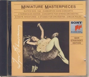 Stravinsky Edition V.6: Miniature Masterpieces (Sony) - Picture 1 of 2
