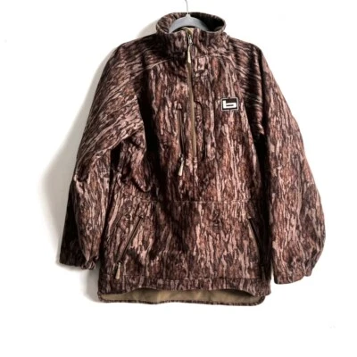 Banded Mossy Oak Jacket Sz Men Medium Stretchapeake Insulated 1/4 Zip Pullover - Image 1 of 4