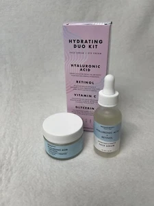 Natural Vegan Hydrating Duo Kit Face Serum Eye Cream Provence Beauty - Picture 1 of 5