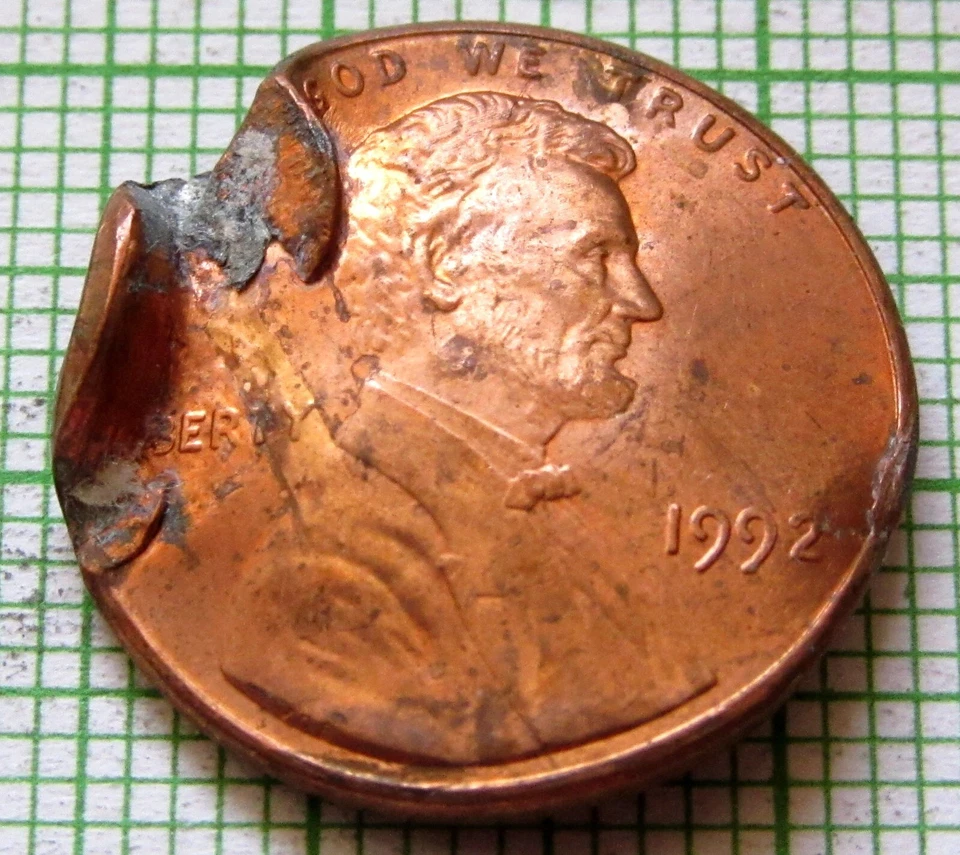 MINT ERROR - BONDED COIN - US 1992 LINCOLN MEMORIAL CENT - Image 1 of 4