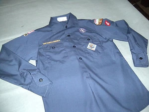 PFADFINDER OFFIZIELLES UNIFORM HEMD JUGEND MITTEL LANGARM - Bild 1 von 5