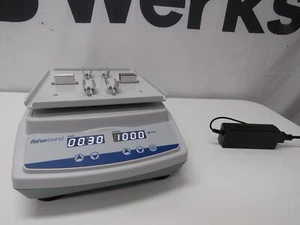 Fisherbrand Microplate Shaker with 4-Place Platform 150-1000 RPM 120 Volt - Nice - Picture 1 of 7