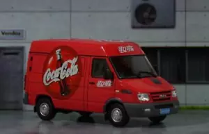 1/43 Alloy die casting car model, Iveco Coca Cola car Spraying Gift collection - Picture 1 of 9