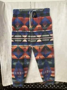 POLO RALPH LAUREN Herren Fleece Navajo Print Jogginghose-XXL-Neu mit Etikett-AUTHENTISCH - Bild 1 von 10