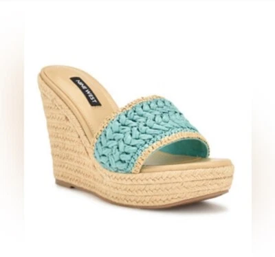 NINE WEST Women's Holand Casual Espadrille Wedge Sandals - Image 1 of 4