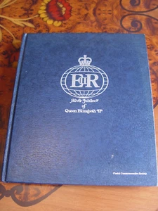 QUEEN ELIZABETH II SILVER JUBILEE WESTMINSTER FIRST DAY COVERS STAMP ALBUM P.C.S - Picture 1 of 15