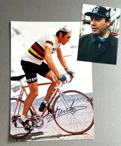 EDDY MERCKX 5x Tour De France-Sieger  original signed Foto 20x30 Autogramm - Imagen 1 de 1