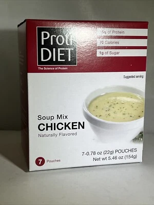 Proti Diet Creamy Chicken Soup Mix Meal Replacement seven pack - Image 1 of 4