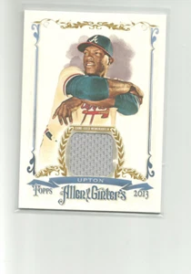 2013 TOPPS ALLEN AND GINTER RELICS #JU JUSTIN UPTON E25A - Picture 1 of 2