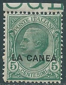 1907-12 LEVANTE LA CANEA EFFIGIE 5 CENT MNH ** - RF42-3 - Imagen 1 de 1