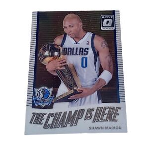 Shawn Marion 2017-2018 Donruss Optic Basketball The Champ Is Here