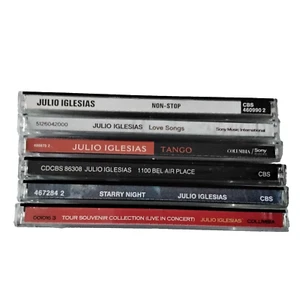 Julio Iglesias pop CD album's X 6 bundle see description - Picture 1 of 13