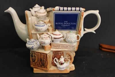 1998 Paul Cardew LE Signed Royal Doulton Large Market Stall Teapot - Image 1 of 4