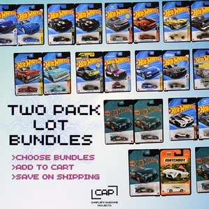 🔥Hot Wheels YOU PICK🔥 Two Pack Lot Bundles - 2024 - 2025 Real Car Mainlines - Picture 1 of 18