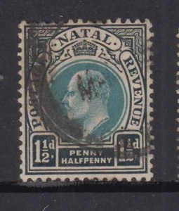 Natal - 1&1/2d King Edward VII Issue (Used) 1902 (CV $13) - Foto 1 di 1