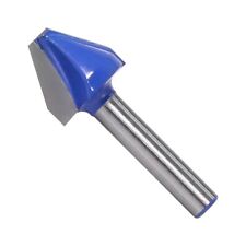 Router Bit Resistance To Bending V-shaped Double-edged Design Durable New