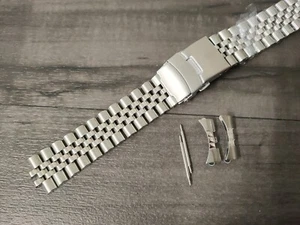For Seiko Baby Alpinist SPB197 SPB121 20mm Bracelet Jubilee Stainless Steel - Picture 1 of 5