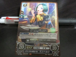 Fire Emblem Card 0 Cipher B19-010N Linhardt Three Houses Japanese - Imagen 1 de 2
