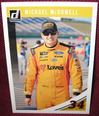 2019 DONRUSS #45 MICHAEL McDOWELL - Image 1 of 2