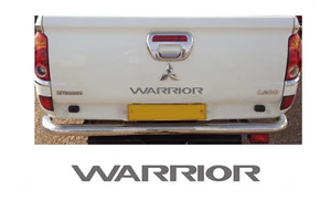 Mitsubishi Warrior L200 Replacement Tailgate Sticker Decal Any colour. - Picture 1 of 3