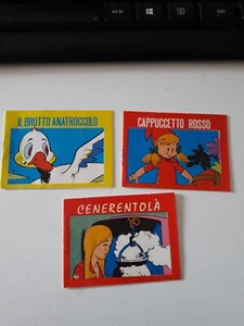 3 Mini Libricini Fiaba FAVOLA CLUB Supplemento 1978 NC - Foto 1 di 2