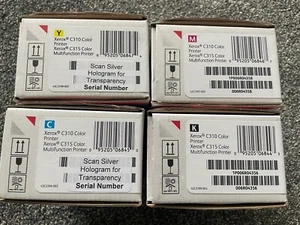 Genuine Xerox 006R0435 Multipack Full Set of 4 Toner Cartridges for C310 C315 - Picture 1 of 8