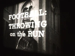 16mm B&W SOUND ORIG. - USC FOOTBALL-Throwing On The Run - 600’ Reel/Case 1960’s - Picture 1 of 12