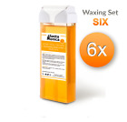 ROLL-ON Hot Wax Roller Cartridge Hair Removal Depilatory 100ml X6 Waxing Honey