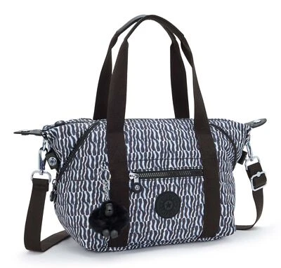 kipling Basic Print Art Mini Handbag S Handtasche Holiday Waves schwarz - Bild 1 von 4