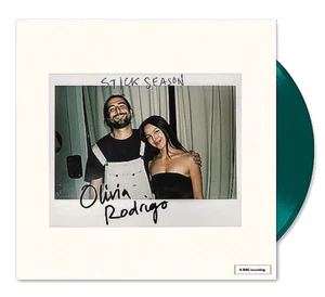 Noah Kahan + Olivia Rodrigo Stick Season/Lacy 7” Inch Teal Green Vinyl Sealed - Picture 1 of 4