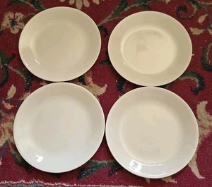SET OF 4 Corelle by Corning SANDSTONE BEIGE 8.5" Luncheon Plates - Picture 1 of 2