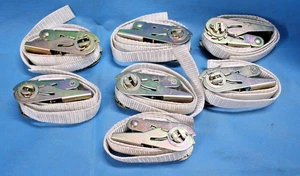 Heavy-Duty Hookless Ratchet Straps - 6 1" X 30" - Picture 1 of 2