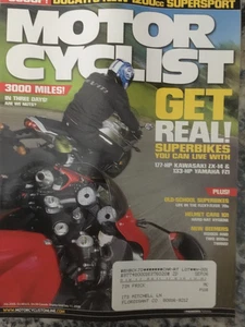 Motorcyclist magazine. July 2006 - Picture 1 of 3