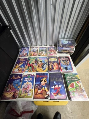 Vintage Disney VHS Tapes Lot - Image 1 of 4