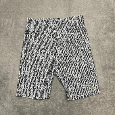 Champion MTV 限量版印花自行车女式活动氨纶短裤,尺寸 L — 第 1/4 张图片