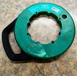 Greenlee 438-10 - 100 X 1/8 X .060 Steel Fish Tape - Picture 1 of 4