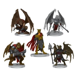 RPG Miniaturas Iconos de los Reinos D&D Minis: Dragonlance - Banda de Guerra Draconiana - Imagen 1 de 1