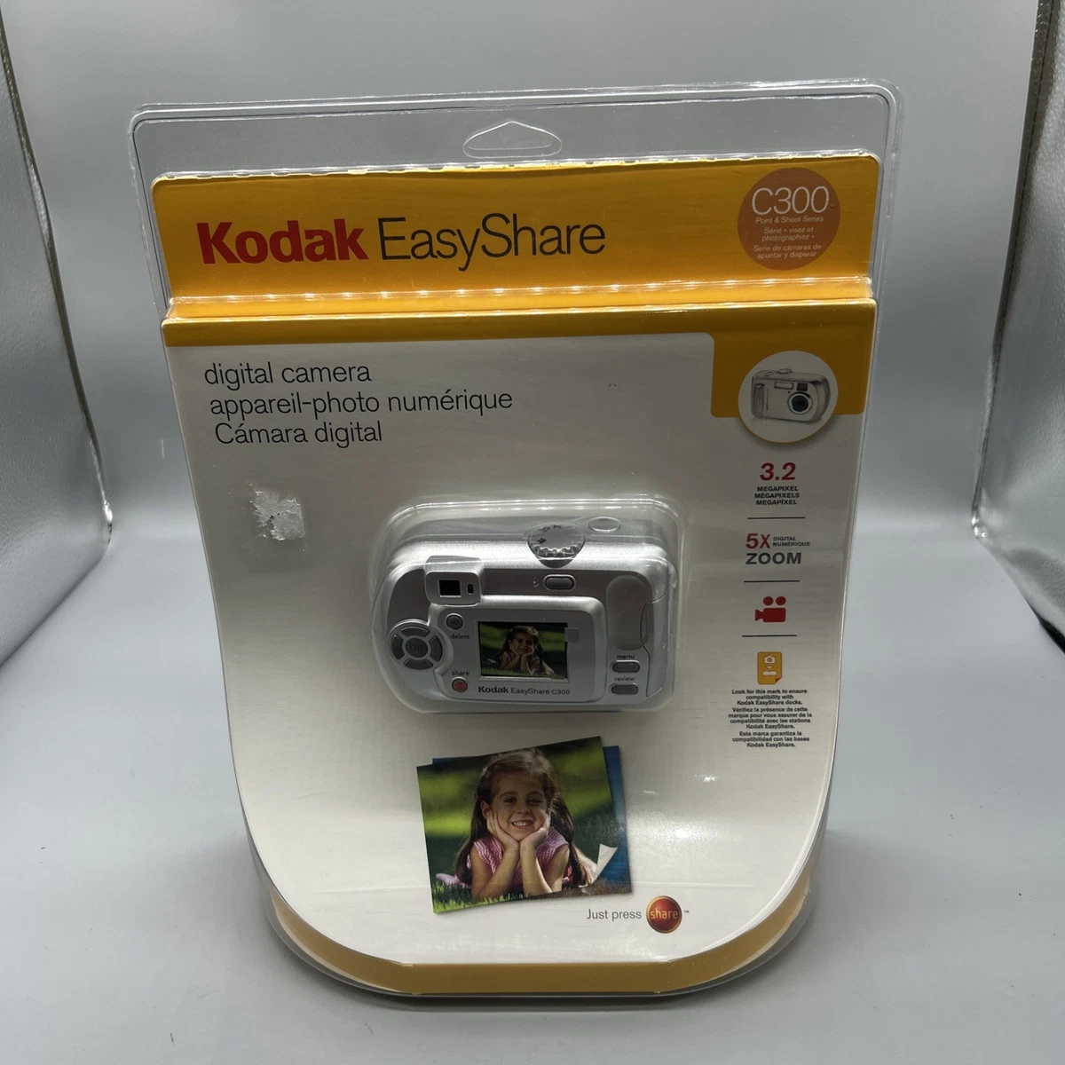 Kodak EasyShare C300 デジカメ フルセット a4823 Kodak EasyShare C300 デジカメ フルセット a4823 Kodak EasyShare